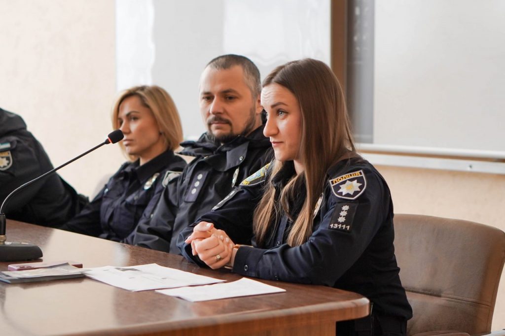 Image for: Зустріч студентів Житомирської політехніки з представниками патрульної поліції міста Житомира